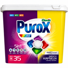 PUROX kapsle na praní COLOR 35 ks