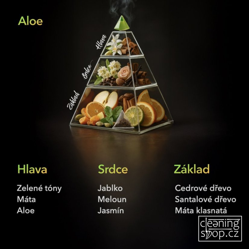 Tyčinkový difuzér ALOE MIKADO 100 ml - Barva: Přírodní