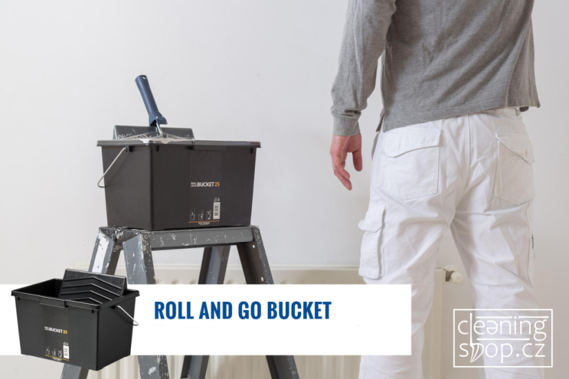 Malířský kbelík na barvu Roll and Go Bucket 25