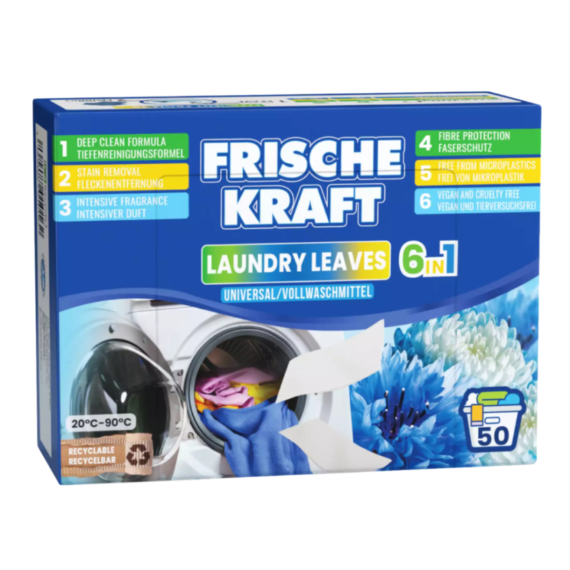 Frische Kraft 6v1 UNIVERSAL prací papírky 50 ks