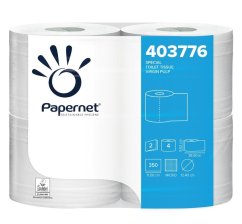 Toaletní papír Papernet 2 vr., bílý, 38,5m, 4ks