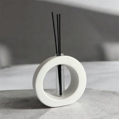 Designový aroma difuzér - ovál (bílý)