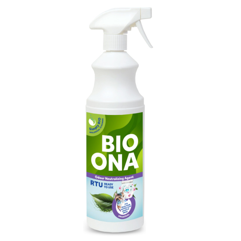 Bio ONA RTU – ekologický neutralizátor zápachu - Objem: 1 l