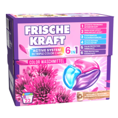 Frische Kraft 6v1 COLOR gelové kapsle 22 ks