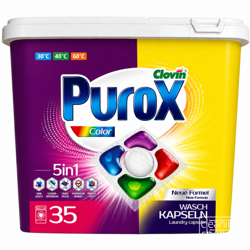 PUROX kapsle na praní COLOR 35 ks