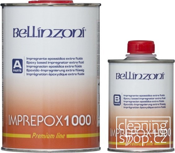 Bellinzoni - IMPREPOX 1000 Premium vodově průsvitný a tekutý - 1,25 kg
