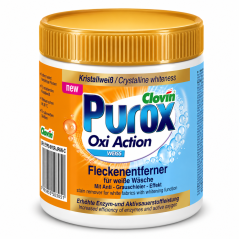 PUROX Oxi Action odstraňovač skvrn prášek white 750 g
