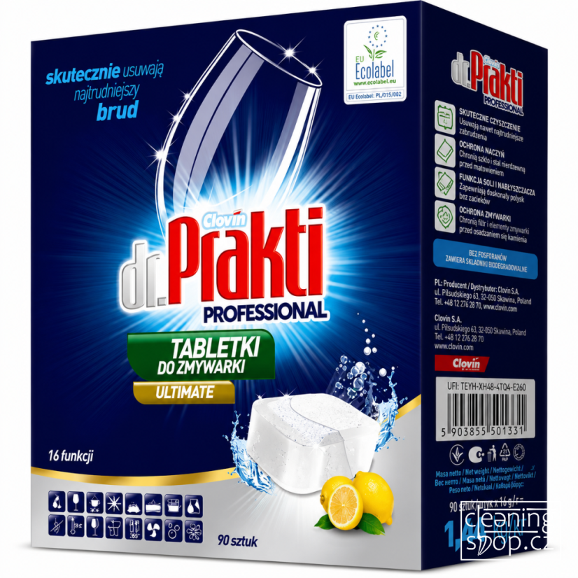 dr. Prakti Ultimate tablety do myčky 90 ks