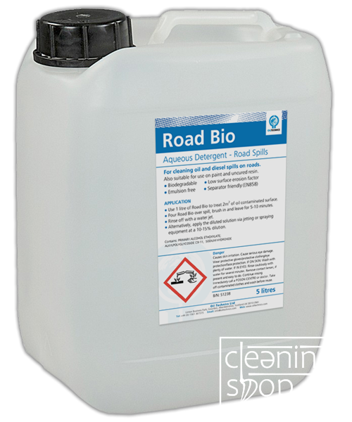 Road Bio - Čistič silnic - cest od nafty, olejů, tuků a barev