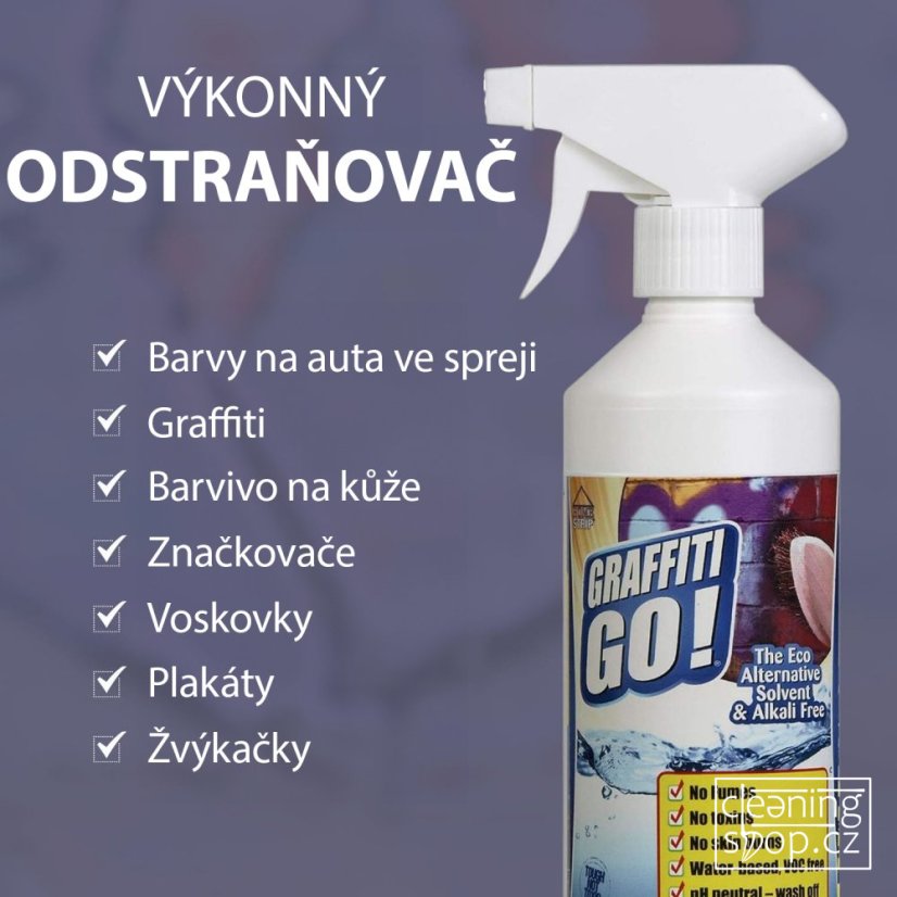 Graffiti Go! - odstraňovač graffiti, barev a nátěrů - Objem: 5 l