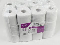 Toaletní papír Horeca Hybrid white - bílý, 2vr., cel., 20 m (bal. 24 ks)