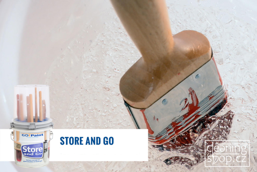 Přírodní gel na ukládání štětců Store and Go (500 ml)