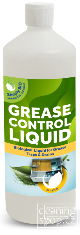 Grease Control Liquid – účinný biologický odstraňovač tuků a mastnoty - Objem: 1 l