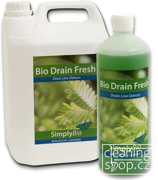 Bio Drain Fresh - odstraňovač tuků a zápachu z odpadu - Objem: 1 l