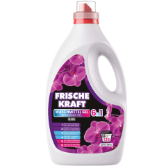 Frische Kraft 6v1 prací gel BLACK  4,05 L