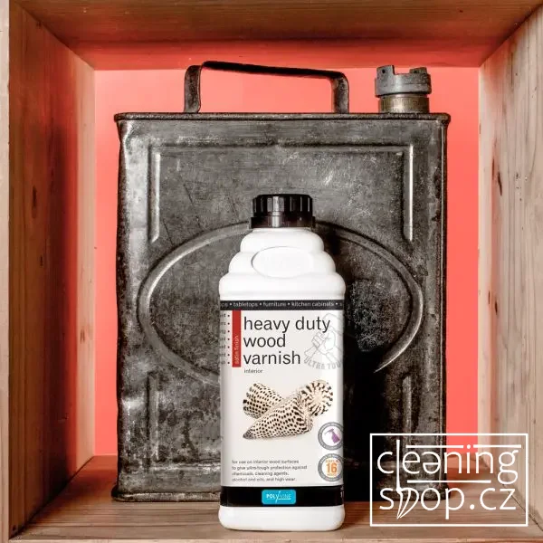 Heavy Duty Wood Varnish -  odolný lak na interiérové dřevo