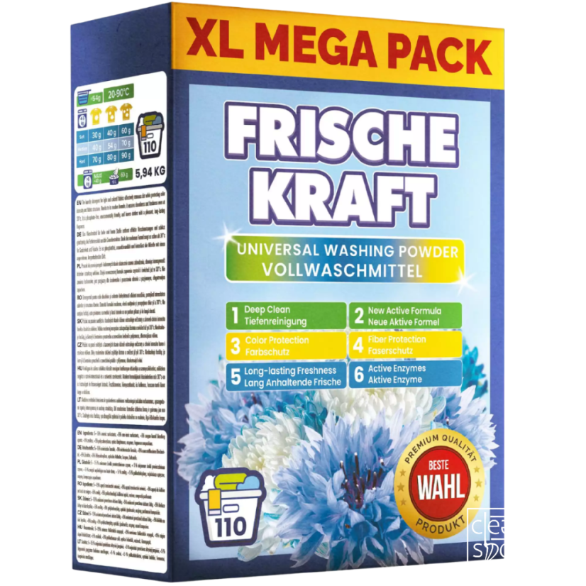 Frische Kraft 6v1 prášek na praní UNIVERSAL  5,94 kg