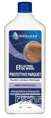 Bellinzoni B- 3ACTION OIL WOOD  - Ochranný nátěr dřevěných povrchů ošetřené oleje - 1 l