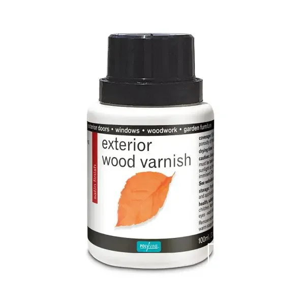 Exterior Wood Varnish - lak na exteriérové dřevo - Objem: 100 ml, Povrch - laky: Satin