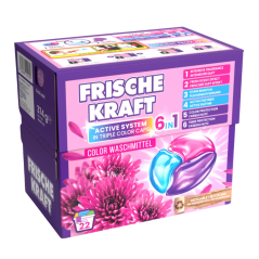 Frische Kraft 6v1 COLOR gelové kapsle 22 ks