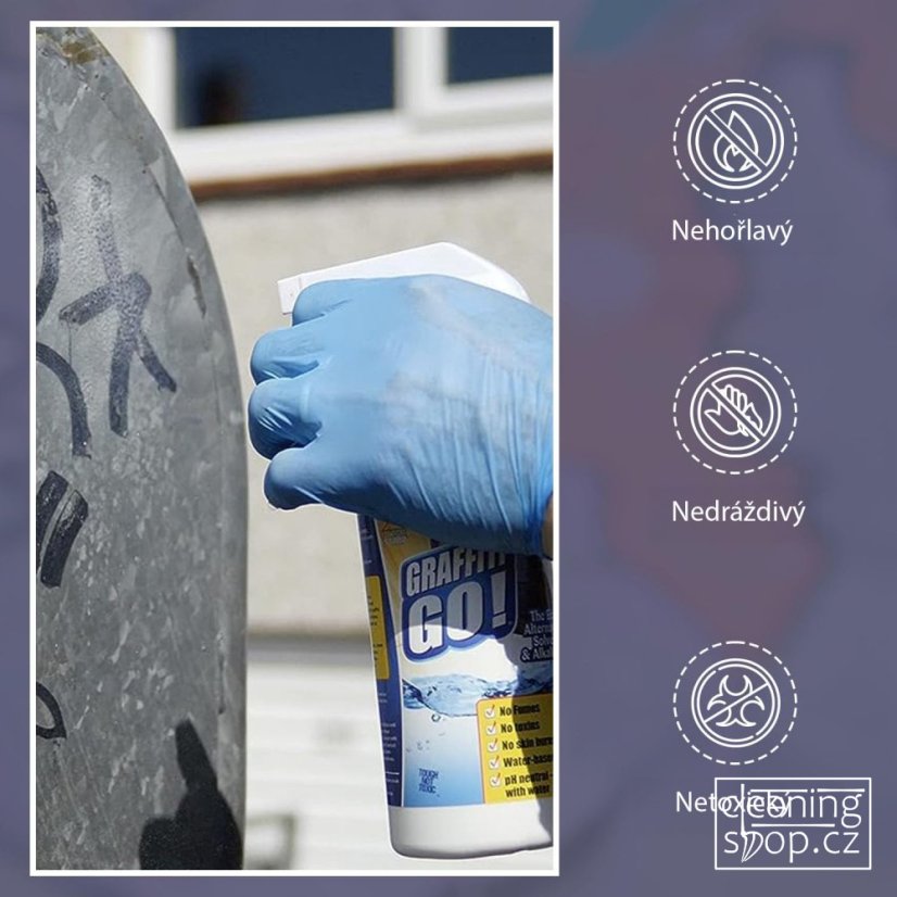 Graffiti Go! - odstraňovač graffiti, barev a nátěrů - Objem: 5 l