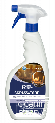 Bellinzoni B - VETRO CAMINO GRILL - Alkalický čistič na trouby, krby a grily - 750 ml