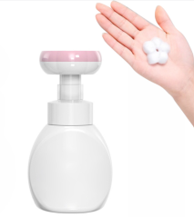 Dětský ruční dávkovač pěnového mýdla - květina/růžový 300 ml