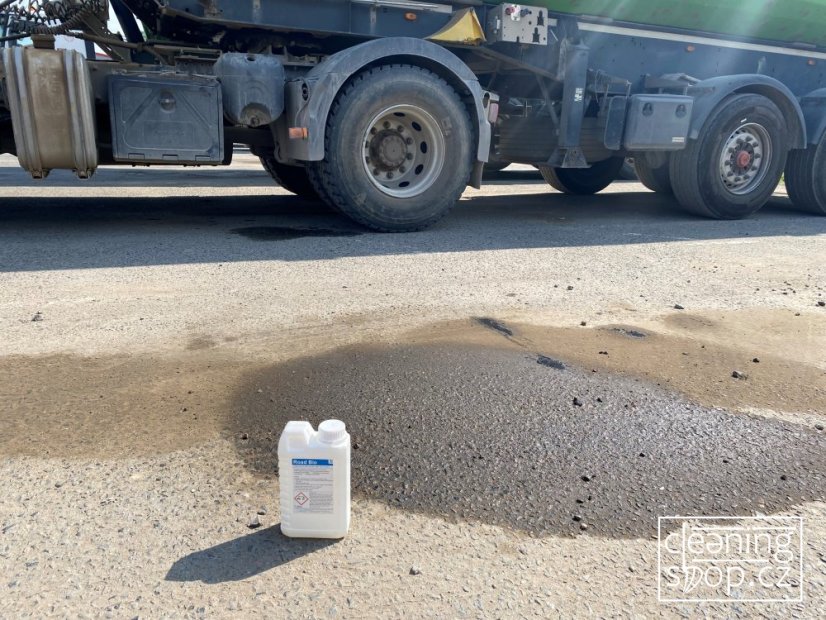 Road Bio - Čistič silnic - cest od nafty, olejů, tuků a barev
