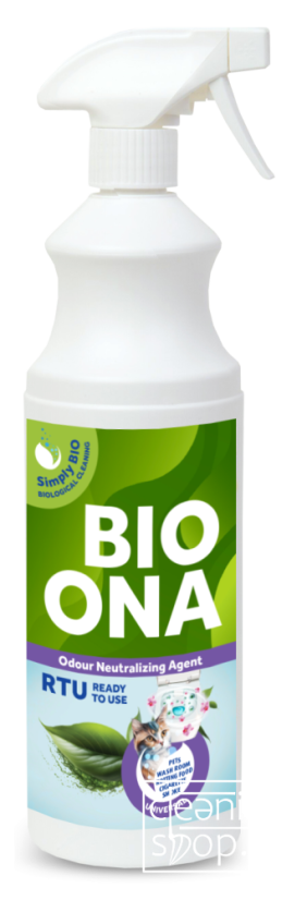 Bio ONA RTU – ekologický neutralizátor zápachu - Objem: 1 l